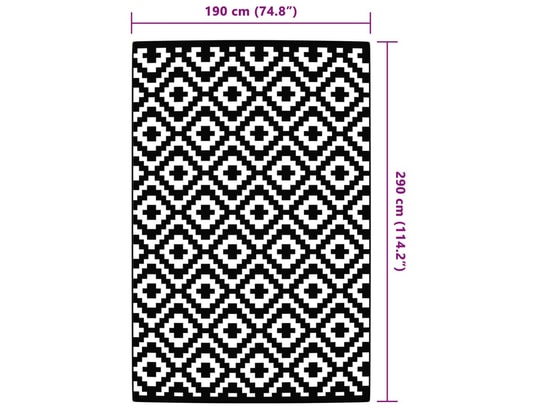 VIDAXL - Couverture pique nique Tapis d'extérieur gris 190x290 cm pp