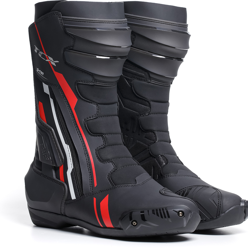 TCX - Bottes S-TR1 Noir / Rouge / Blanc