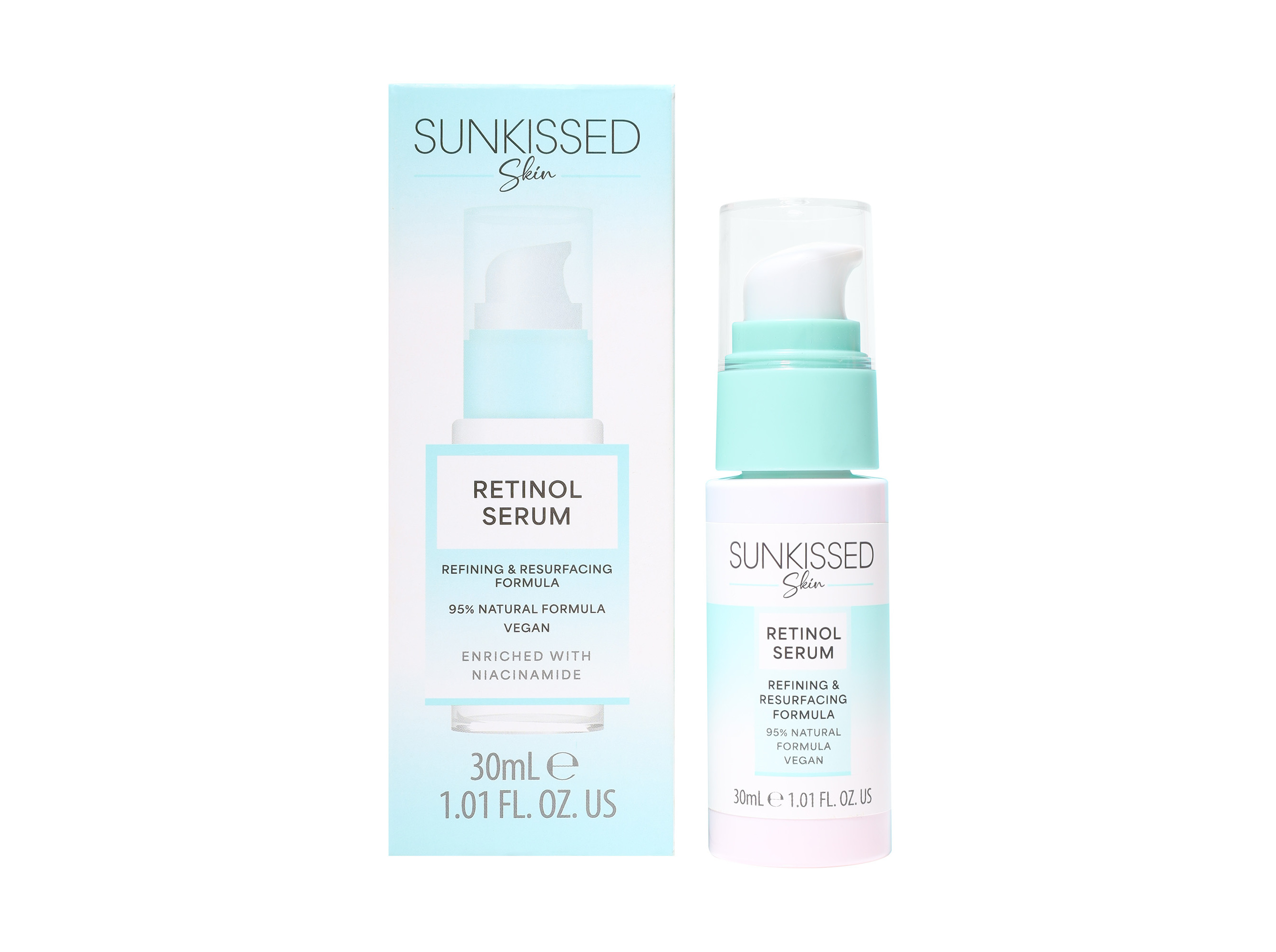 SÉRUM REVITALIZANTE SUNKISSED C/ RETINOL VEGAN 30 ML