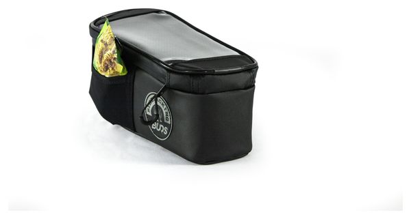 Sacoche de Cadre Buds Top Frame Bag avec Poche Smartphone 1.5L Noir