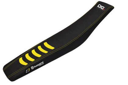 Housse de selle Blackbird Double Grip 3 noir/jaune