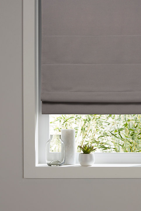Store bateau occultant GoodHome Dano gris L.60 x l.90 cm