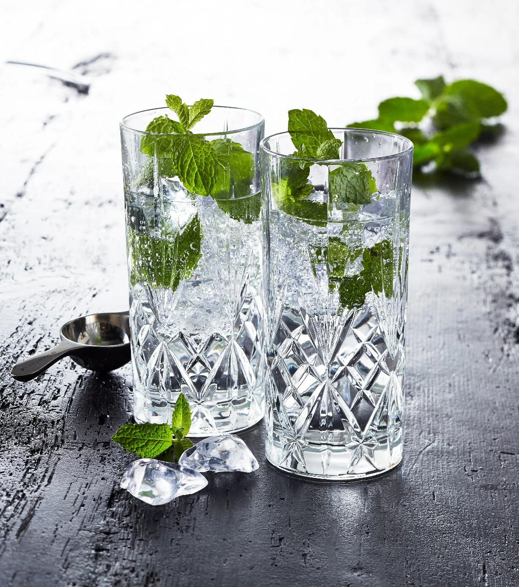 Lyngby Glas  Kandesæt krystal melodia - 7 dele