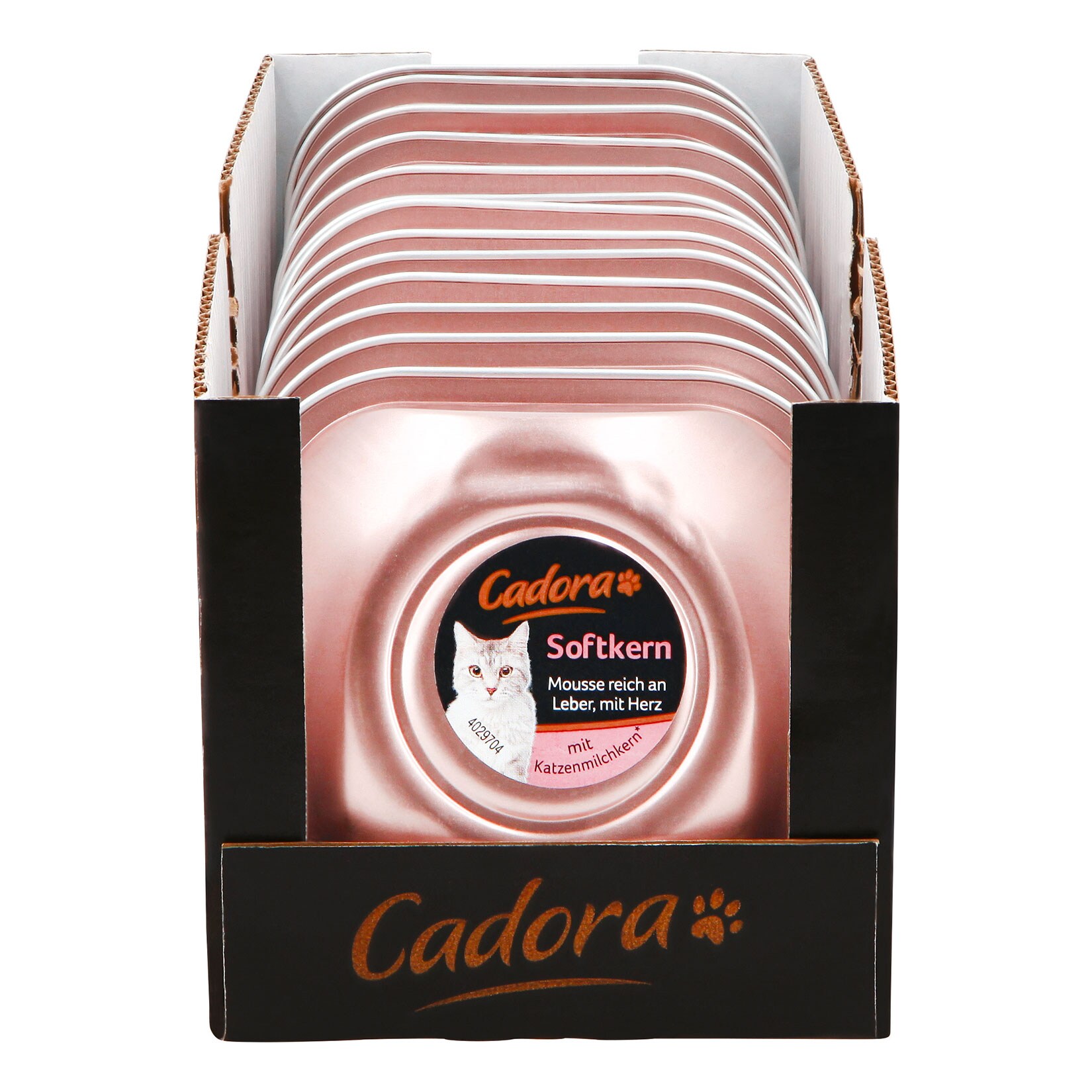 Cadora Katzennassnahrung Mousse Leber 85 g, 13er Pack