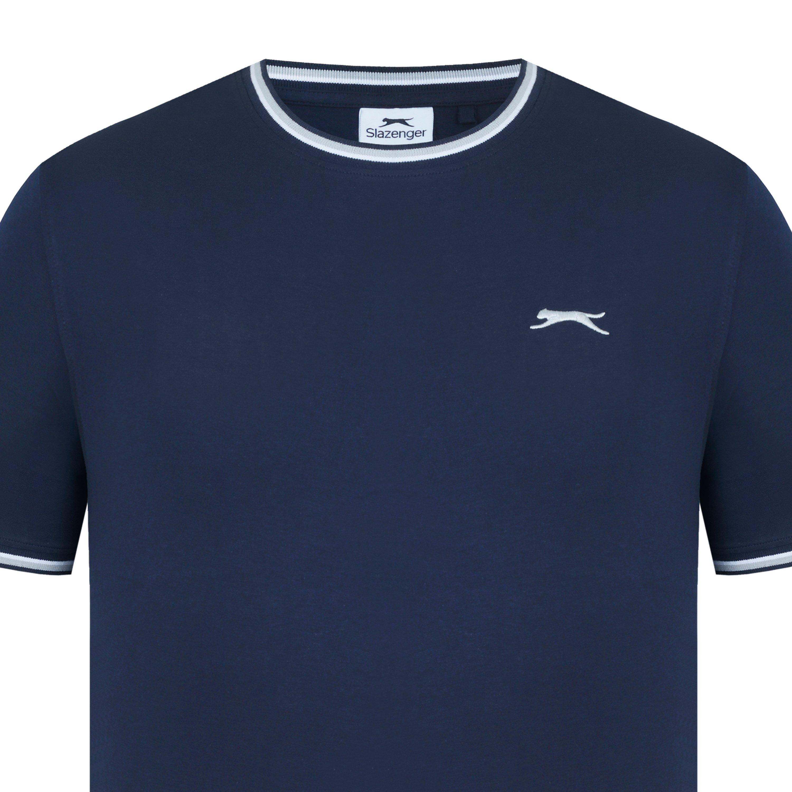 Slazenger Tipped T Shirt Mens