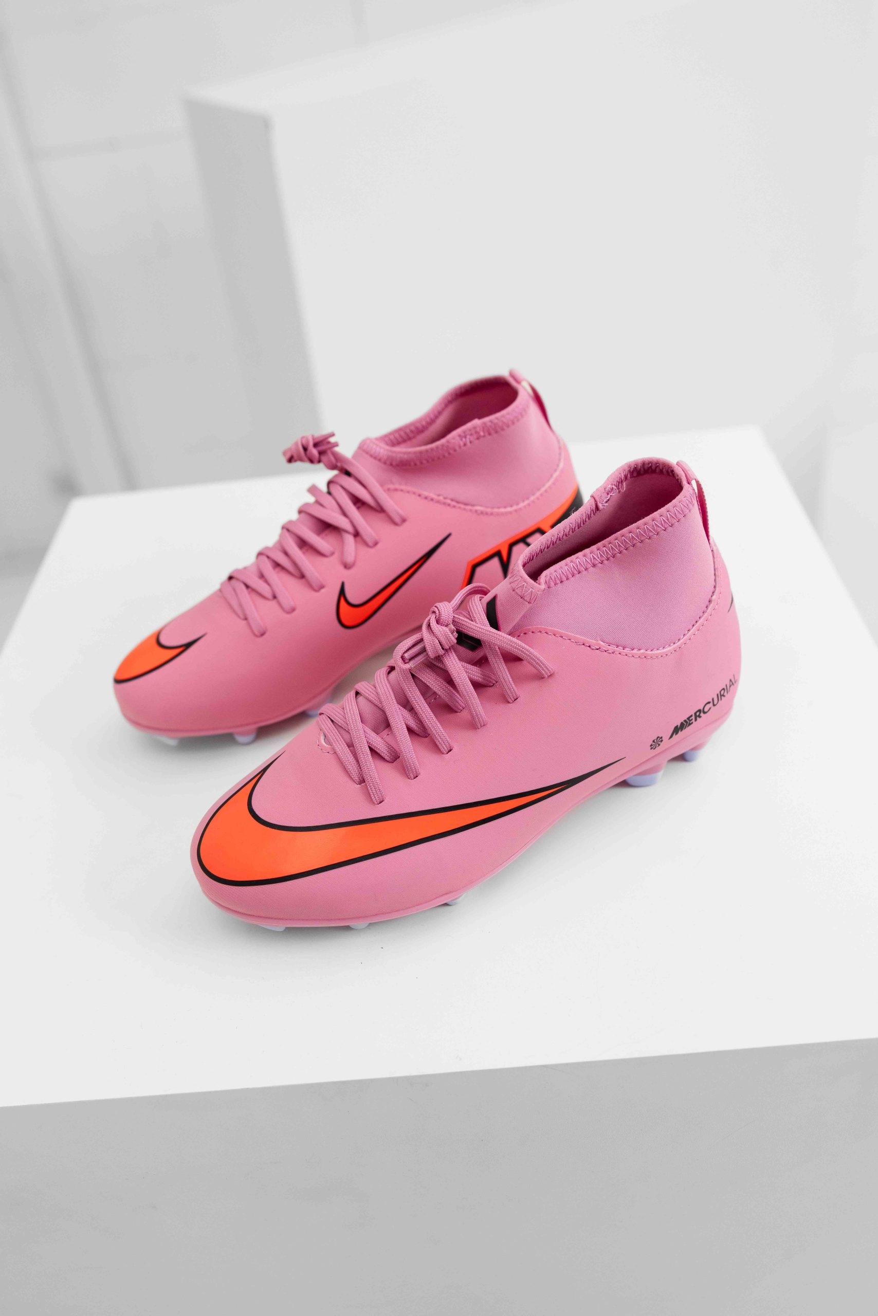 Nike Zoom Mercurial Superfly 10 Club FG/MG Voetbalschoenen Junior Roze