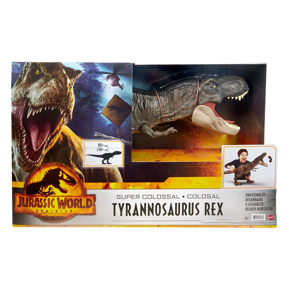 Jurassic World Dominion Super Colossal T-Rex Dinosaurus Speelfiguur