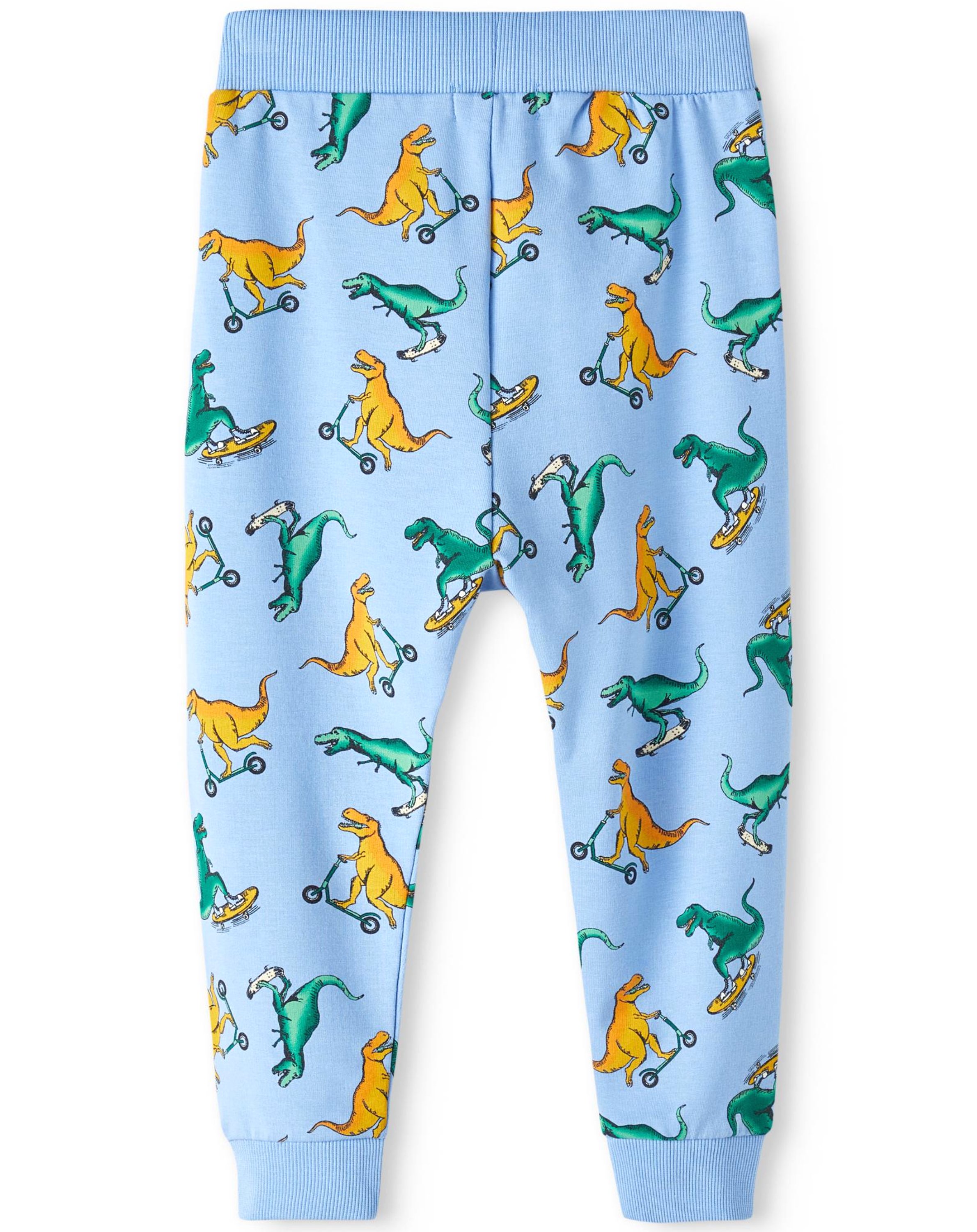 Sweathose NMMBEL SKATING DINOS in vista blue