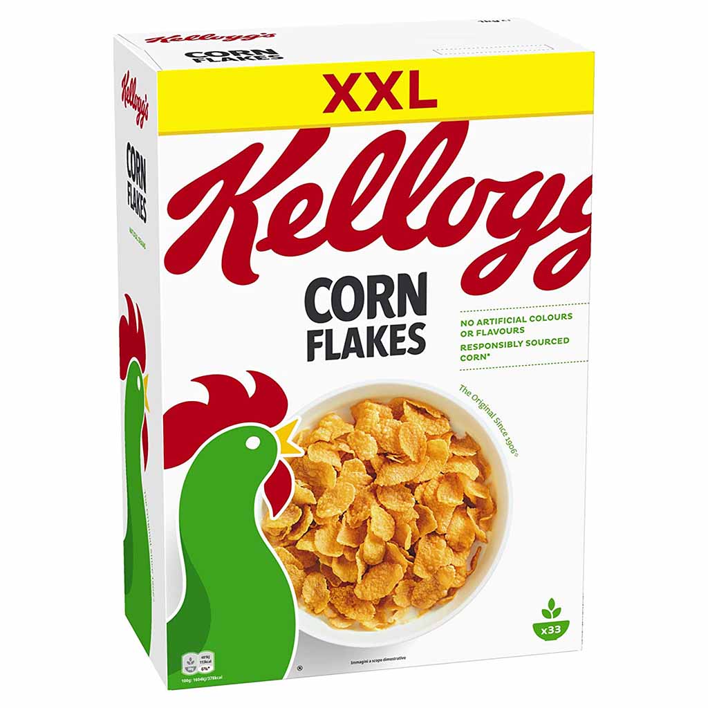 Kelloggs Corn Flakes 1kg MHD:17.10.25