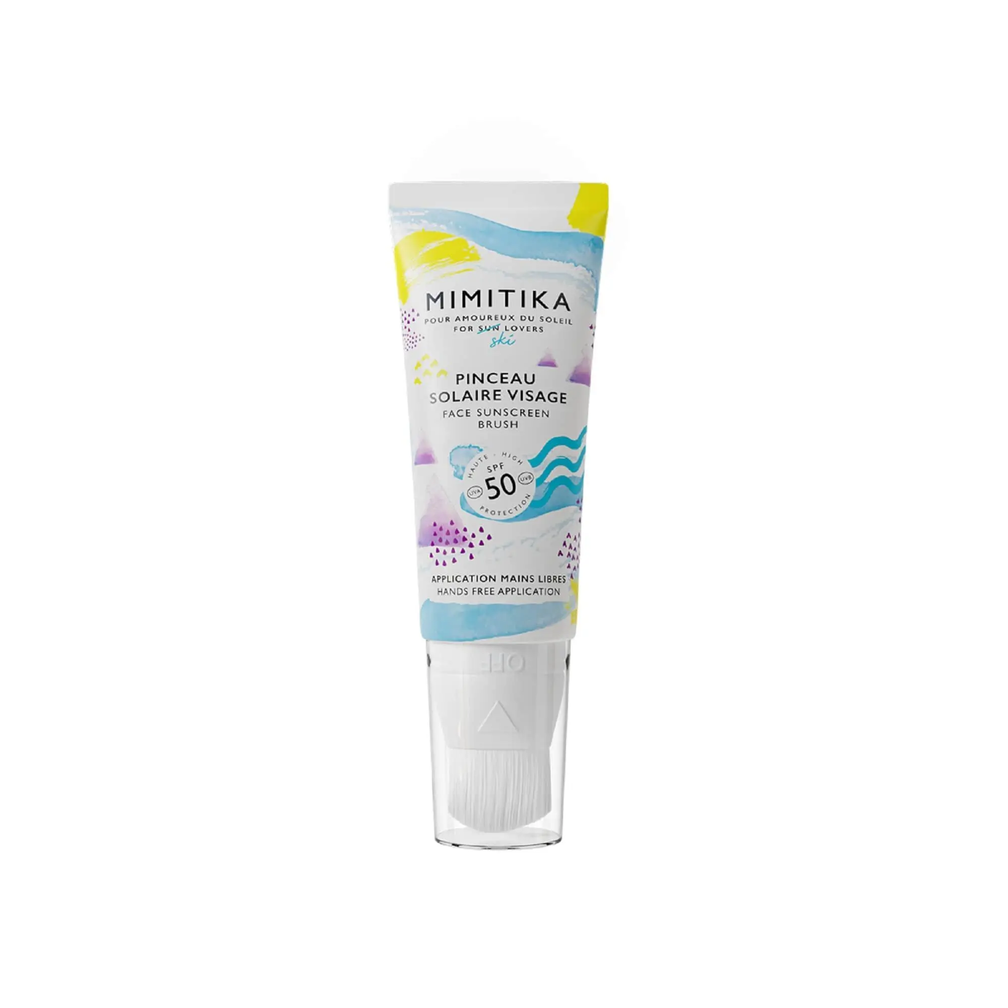 Mimitika - Pinceau Solaire SPF50 Ski Protection solaire- Solaire