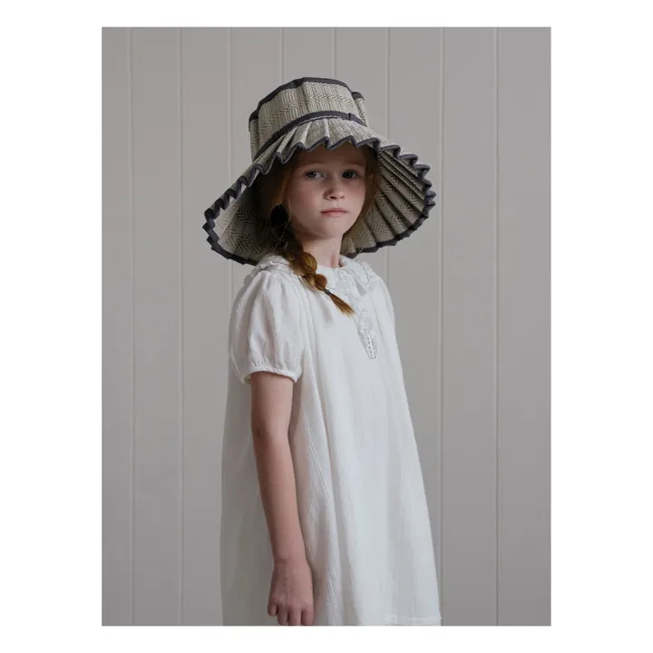 Louisiella Robe Uriel Brodée | Blanc