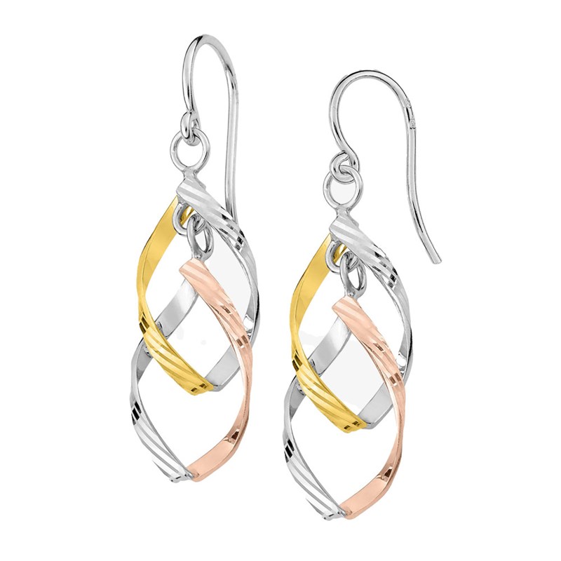 Boucles d'oreilles pendantes Femme - Argent 925