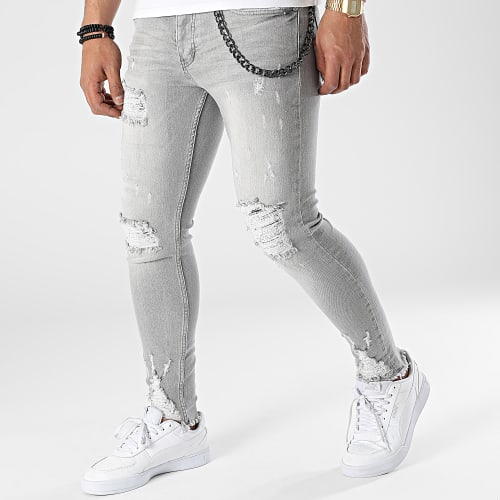 Jean Skinny DHZ-3815-1 Gris