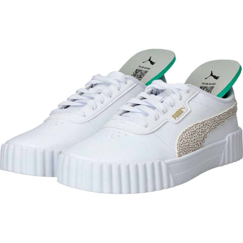 Puma Carina 3.0 Topcat Sneakers Wit Dames