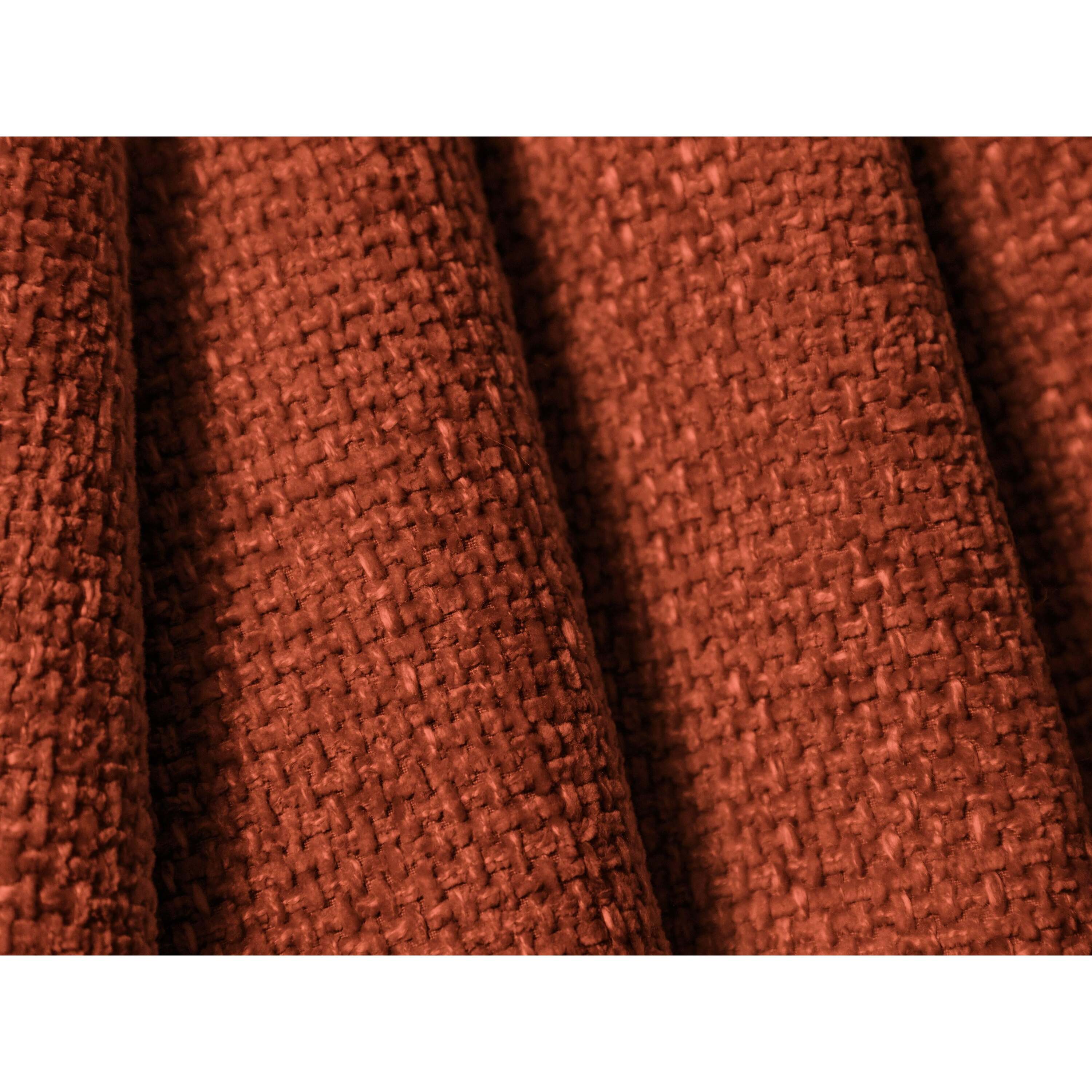 Micadoni Lupine Hocker - Chenille - Koraal
