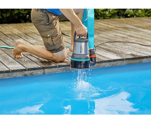 Gardena Dränkbar pump 17000 Aquasensor för rent vatten