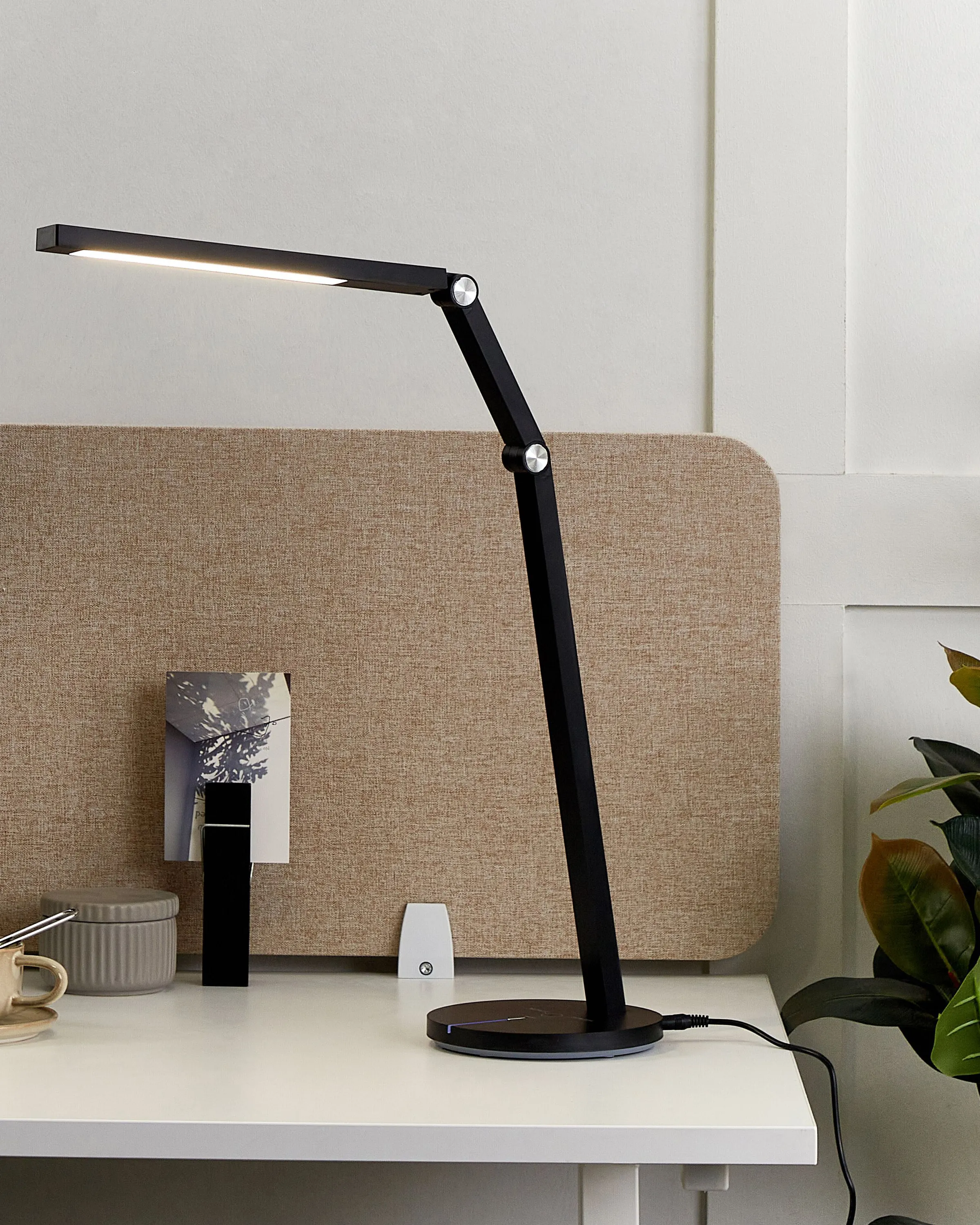 LED bureaulamp DORADO met dimmer Metaal Zwart
