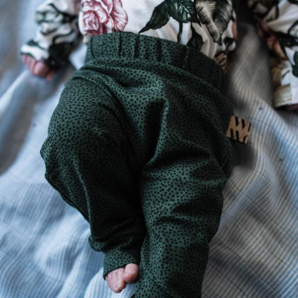 WildWood baby slim fit broek groen