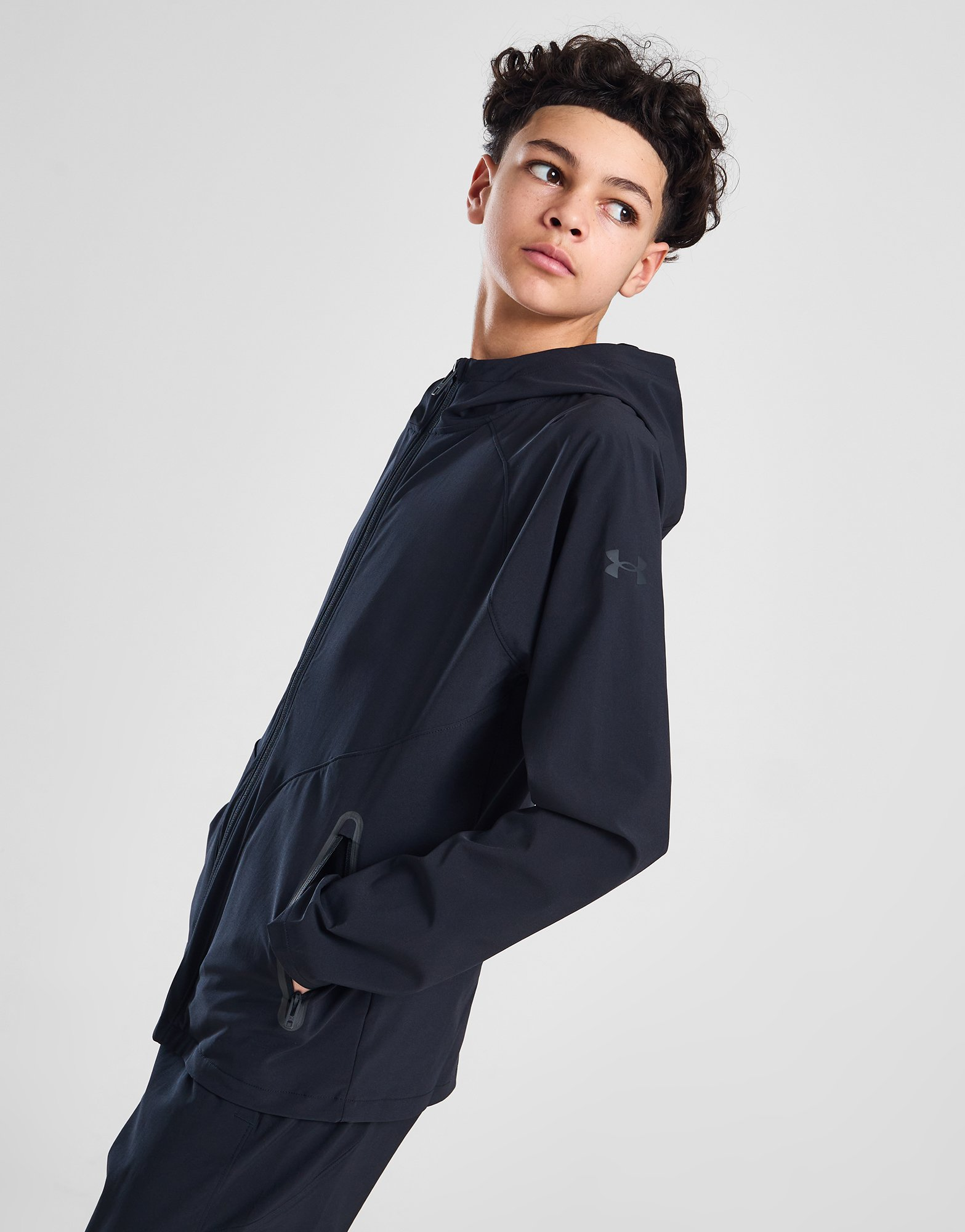 Under Armour Sweat à Capuche Zippé Unstoppable Junior