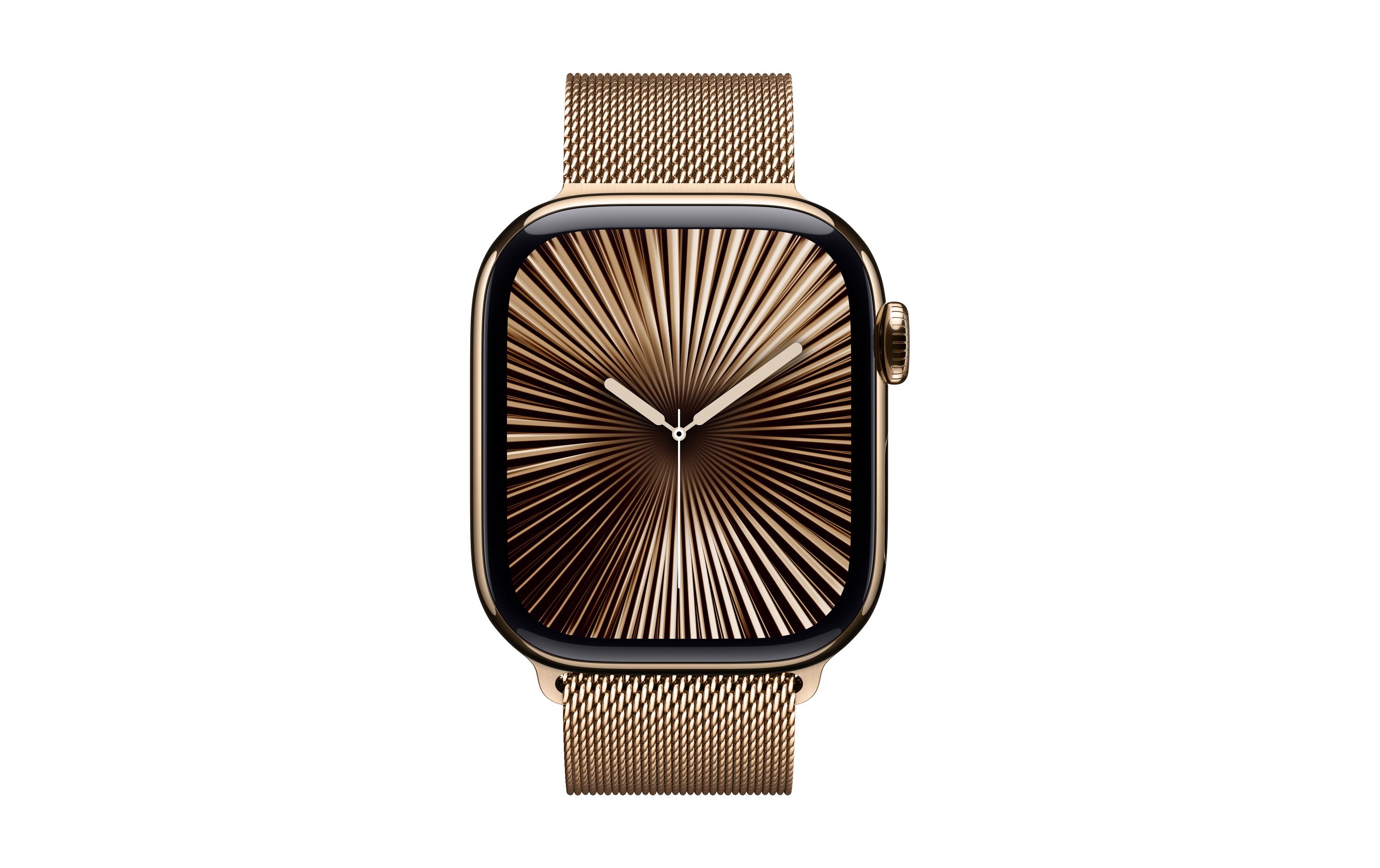 Milanese Loop 40 mm GoldMetall-Armband zu Apple Watch 40 mm