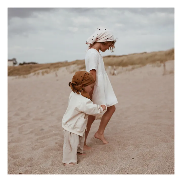 Rose in April Lange Bianca | Jaune moutarde