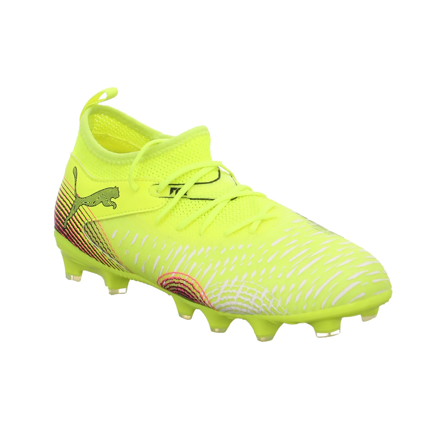 PUMA Fussball Nocken Gelb Lederimitat