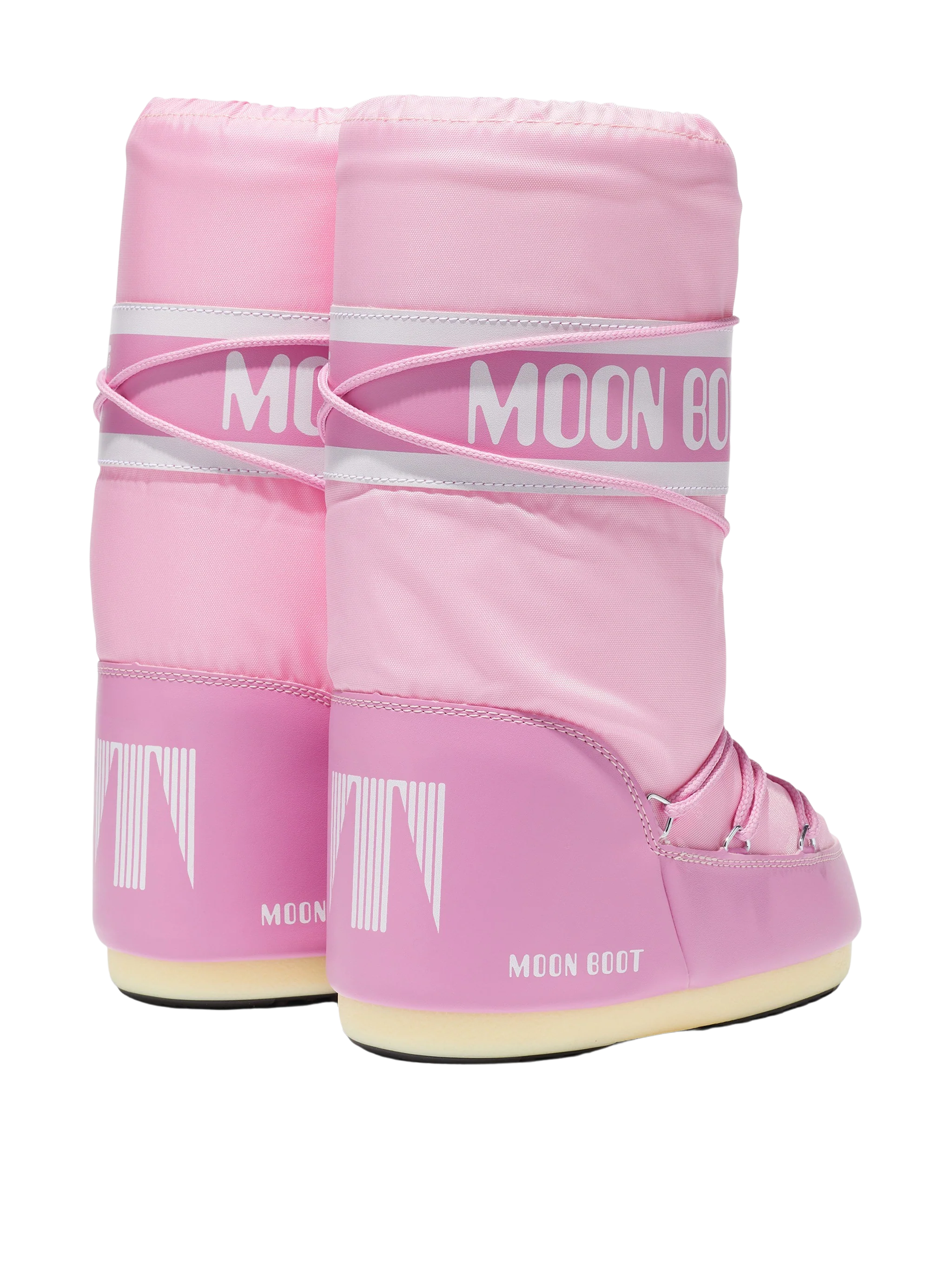MOON BOOT  Icon High Nylon børnestøvle, Light Pink - str. 23/26