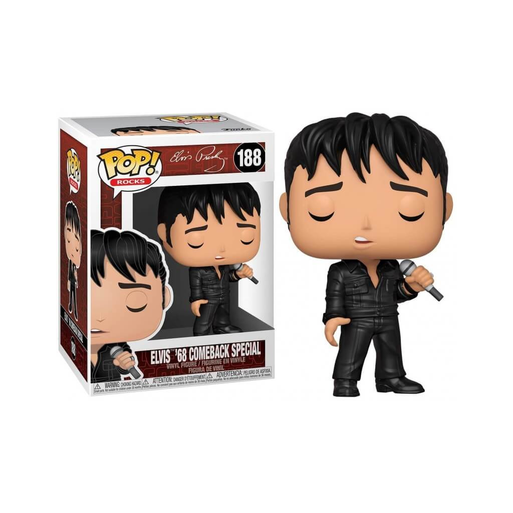 Figurine Pop! - Elvis '68 Comeback Special n°188