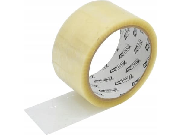 AWTools AWTOOLS CLEAR PP PAKKETAPE 48mm*54m