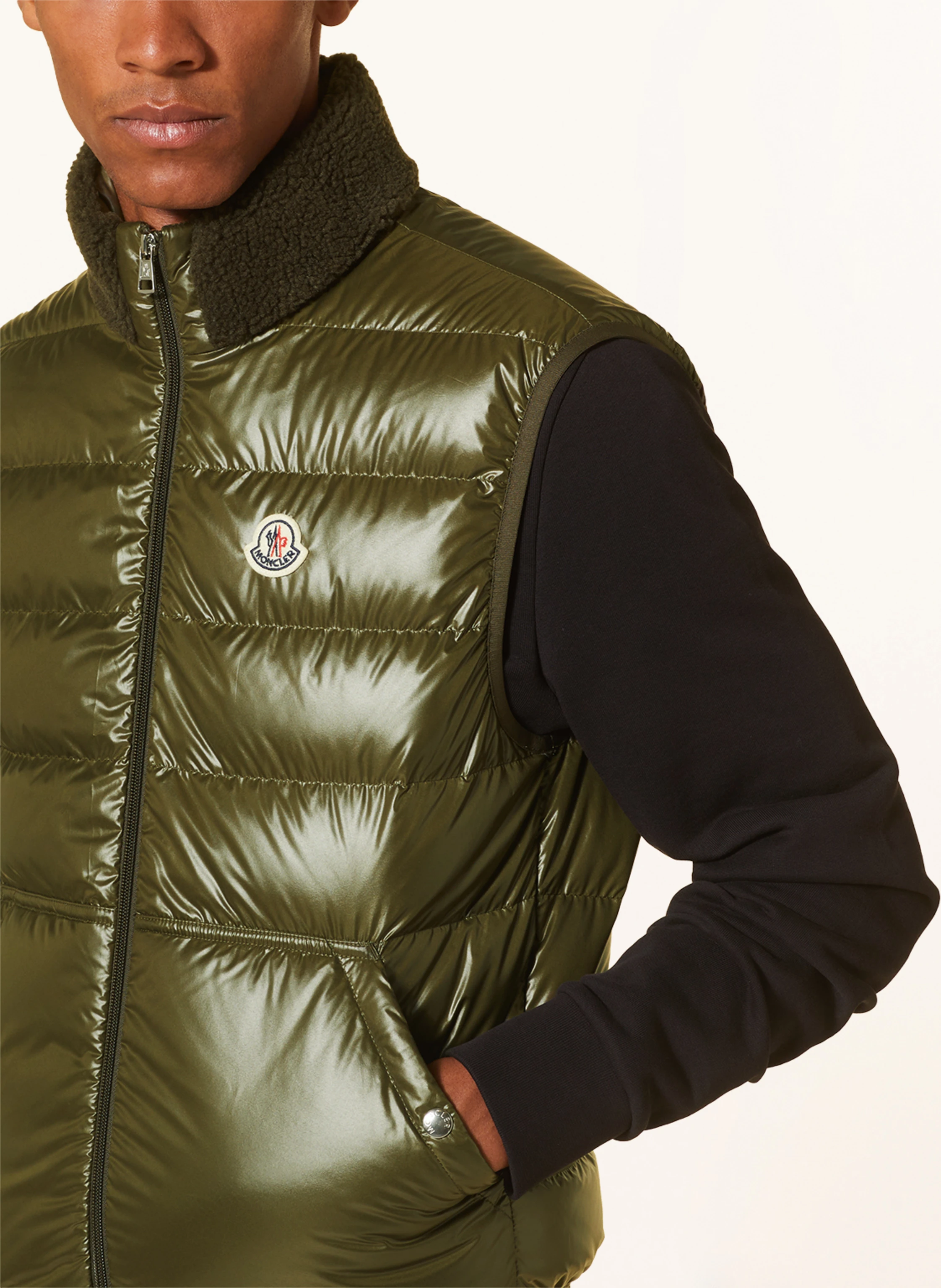 MONCLER 3-in-1-Daunenjacke TIMUR mit Teddyfell