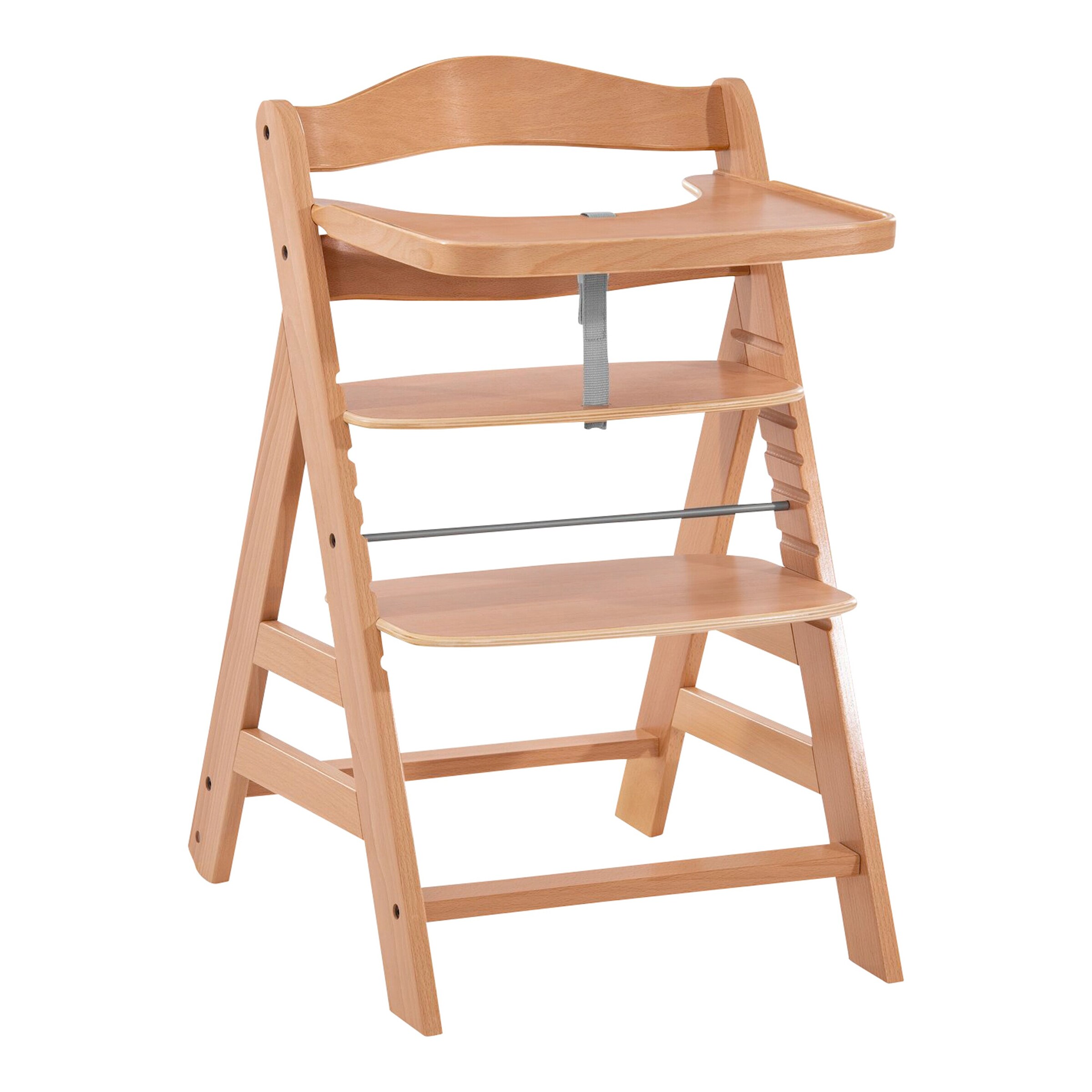 Hauck Hochstuhltisch Alpha Wooden Tray natur