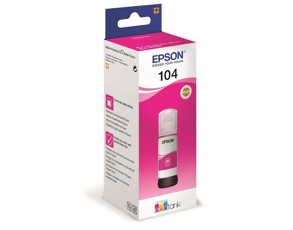 TINTEIRO EPSON MAGENTA ECOTANK ET-104
