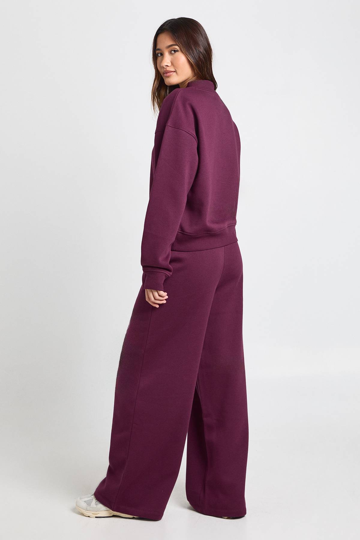 boohoo Survêtement Sweat à Col Montant