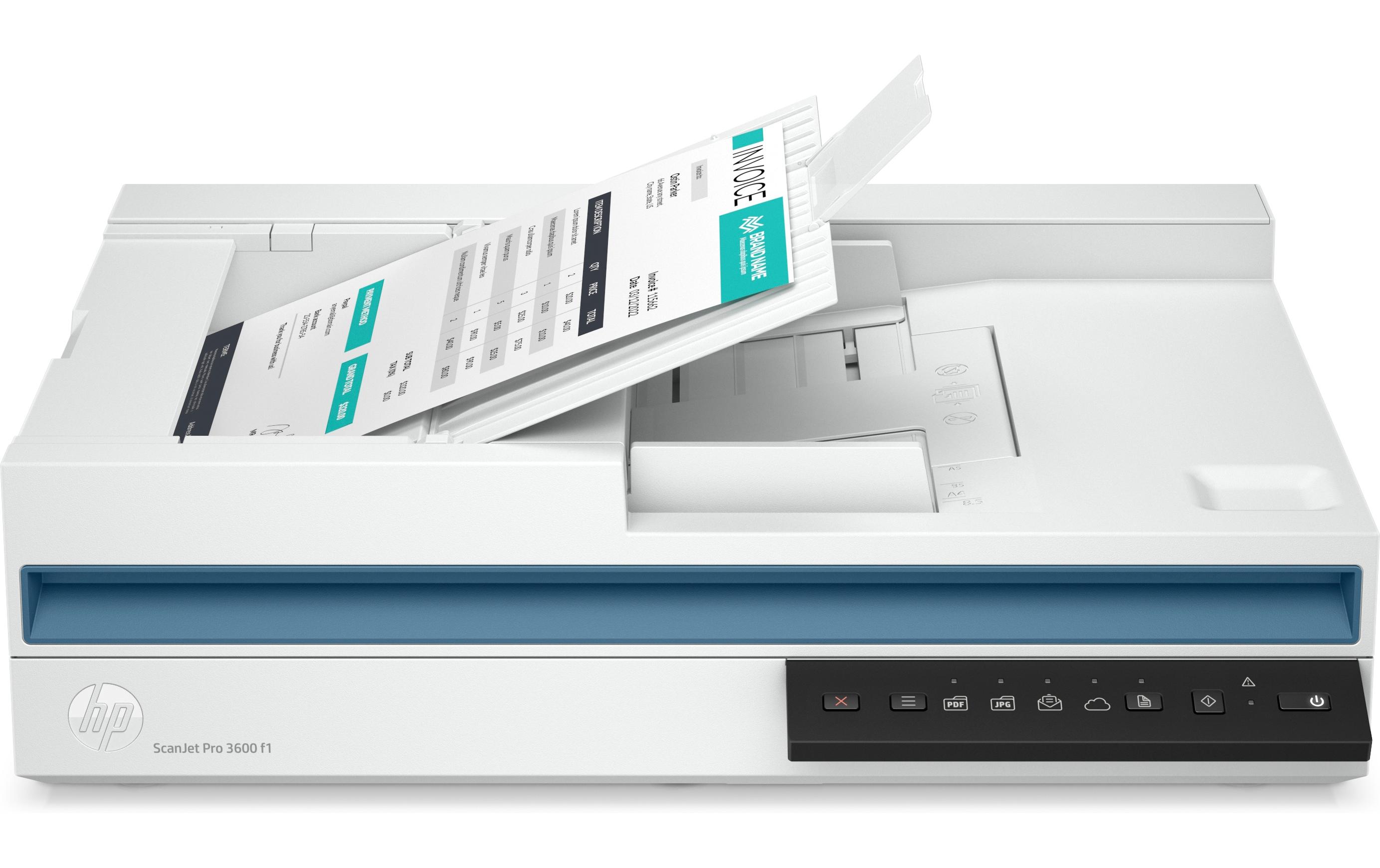 ScanJet Pro 3600 f1<br>Flachbettscanner mit HP EveryPage Technologie