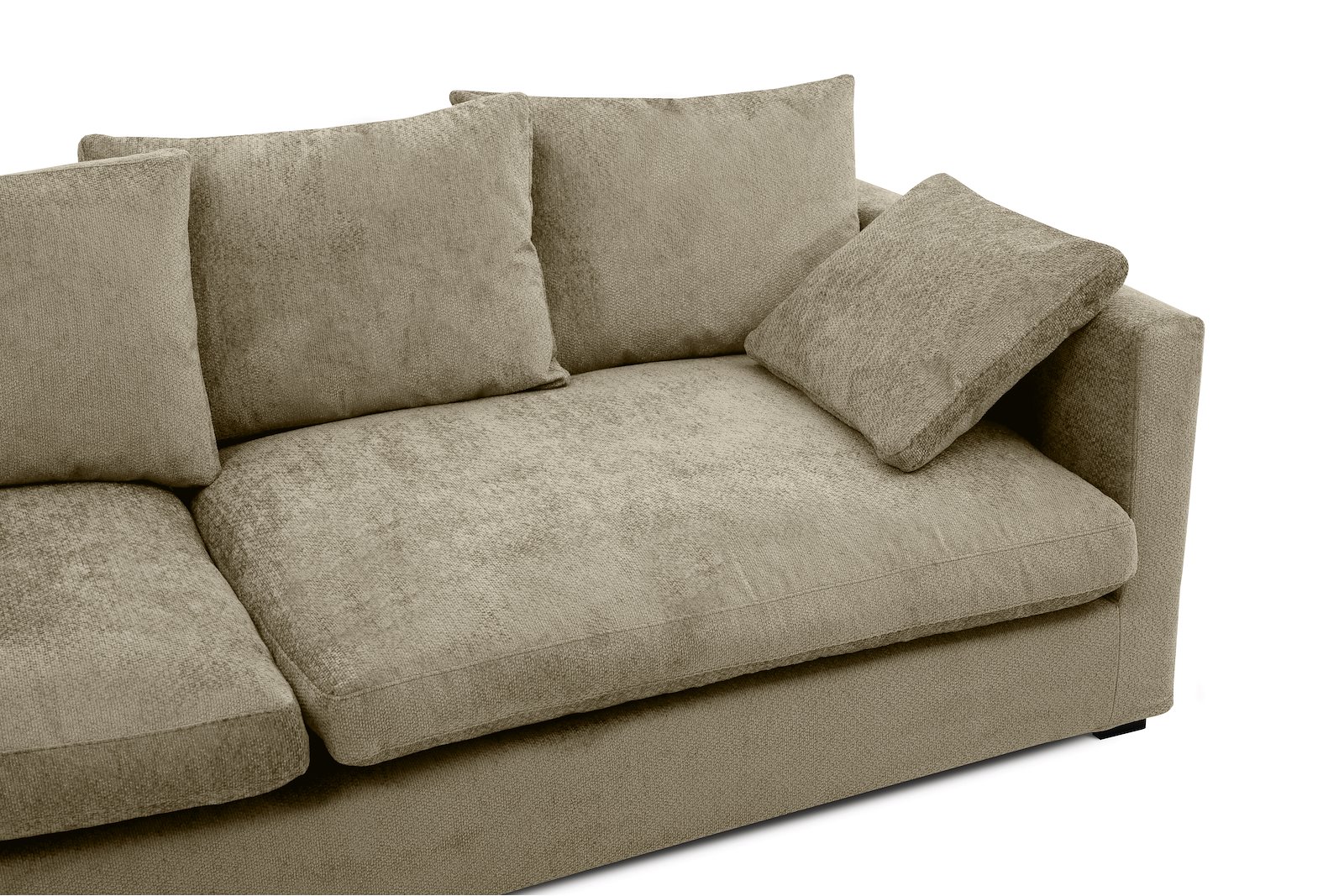 Milano 3-seter Tekstil Movie 3/3 warm grey