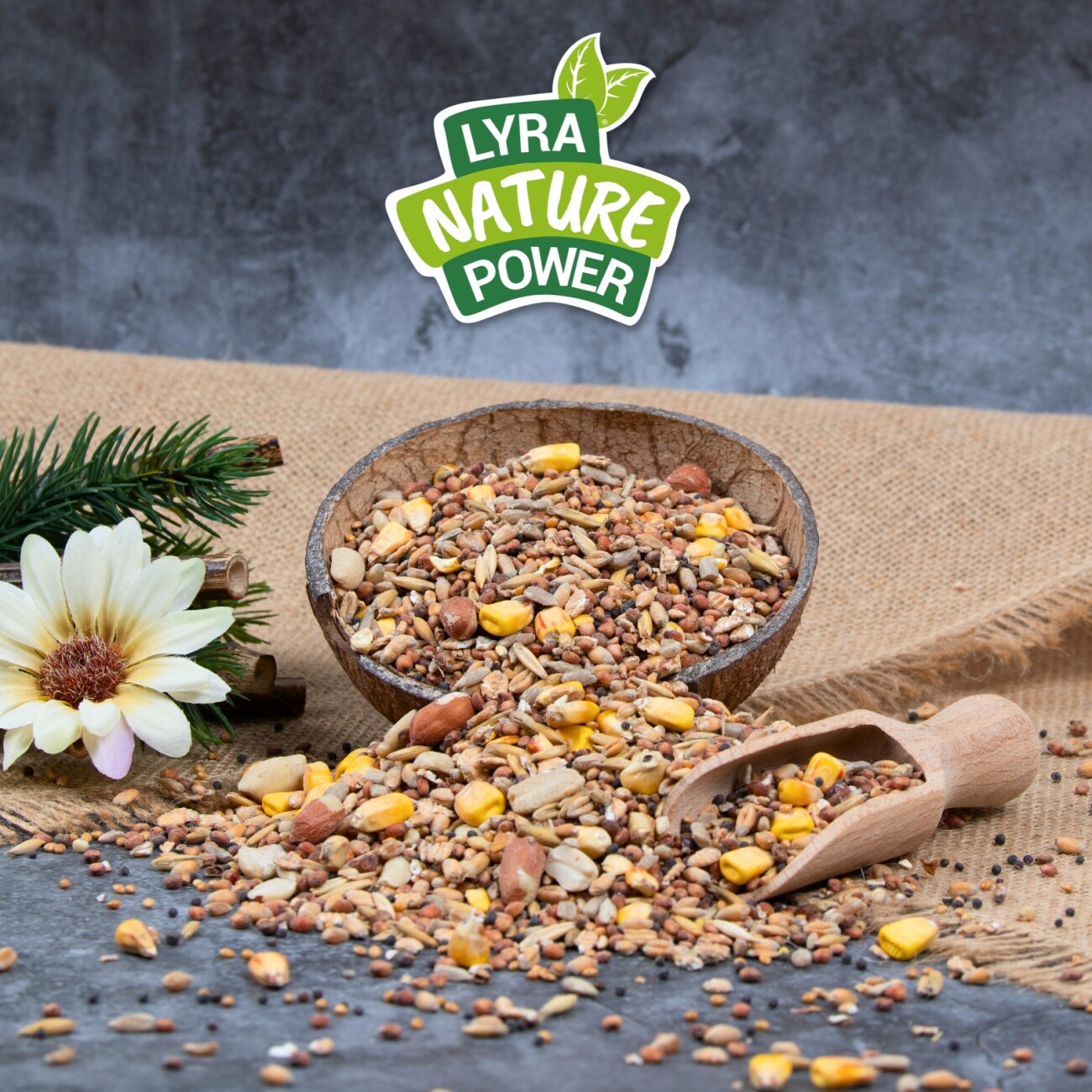 Lyra Pet Alb-Mühle Streufutter Terrassen Mix 10 kg