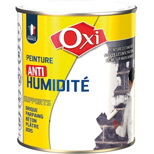 Peinture anti-humidité - blanc - 2.5 L
