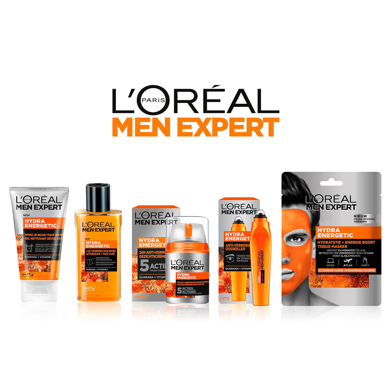 L'Oréal Paris Hydra Energetic gezichtsreiniger - 100 ml