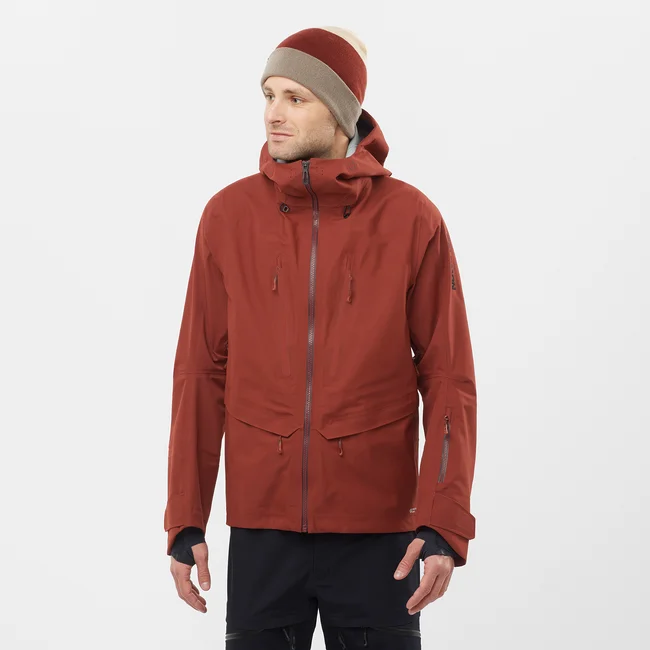 QST 3L  Shelljacke Herren MADDERBROWN
