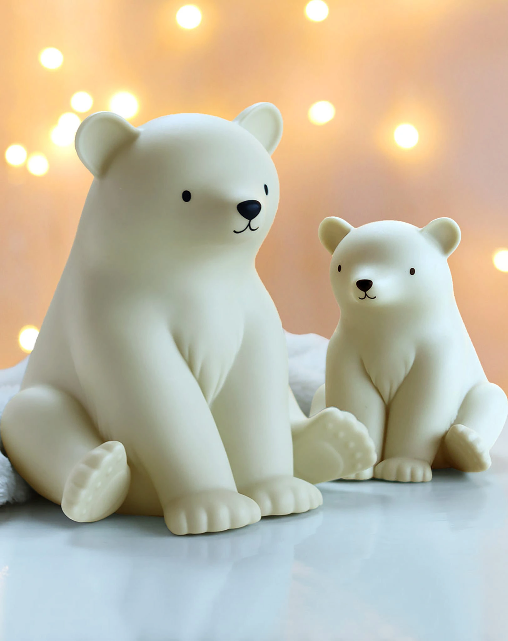 LED-Nachtlicht LITTLE LIGHT POLAR BEAR in weiß