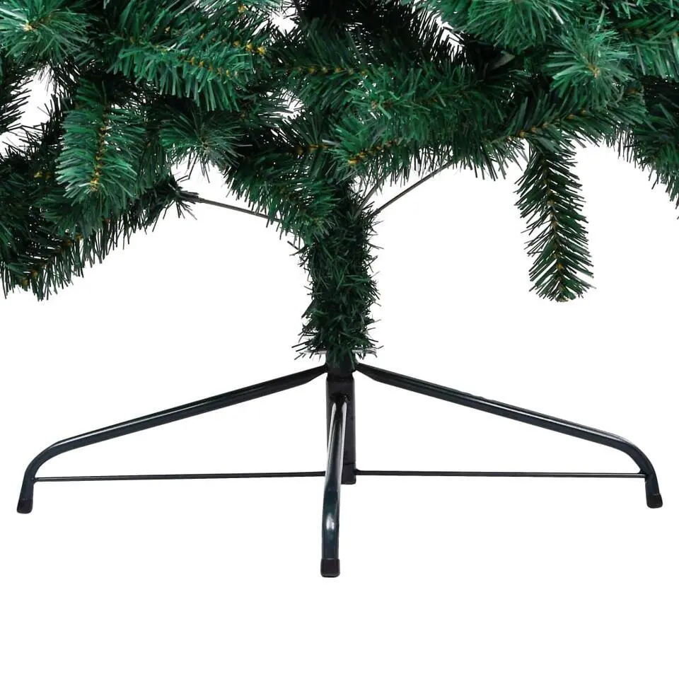 vidaXL - Halve Kerstboom - Groen - 240 x 125 cm