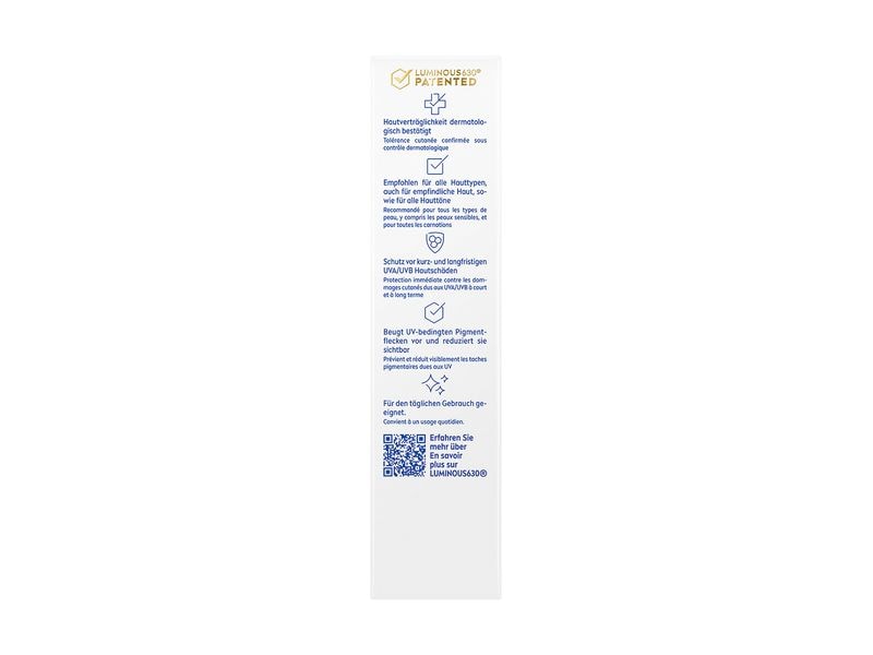 NIVEA SUN Sonnenfluid Face Luminous LSF50 40 ml Innovatives Fluid gegen Pigmentflecken