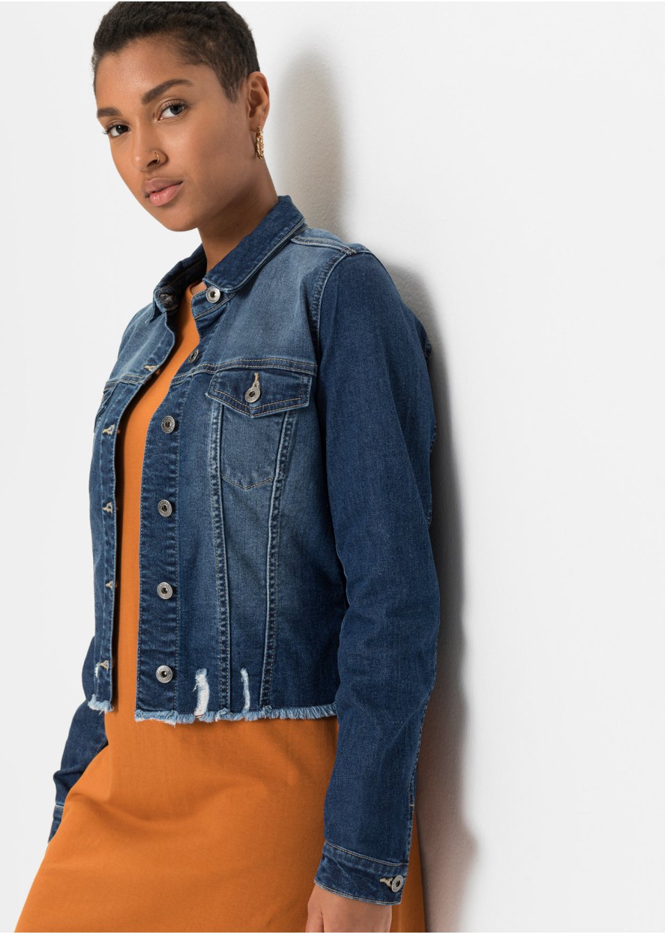 Veste en jean avec Positive Denim #1 Fabric