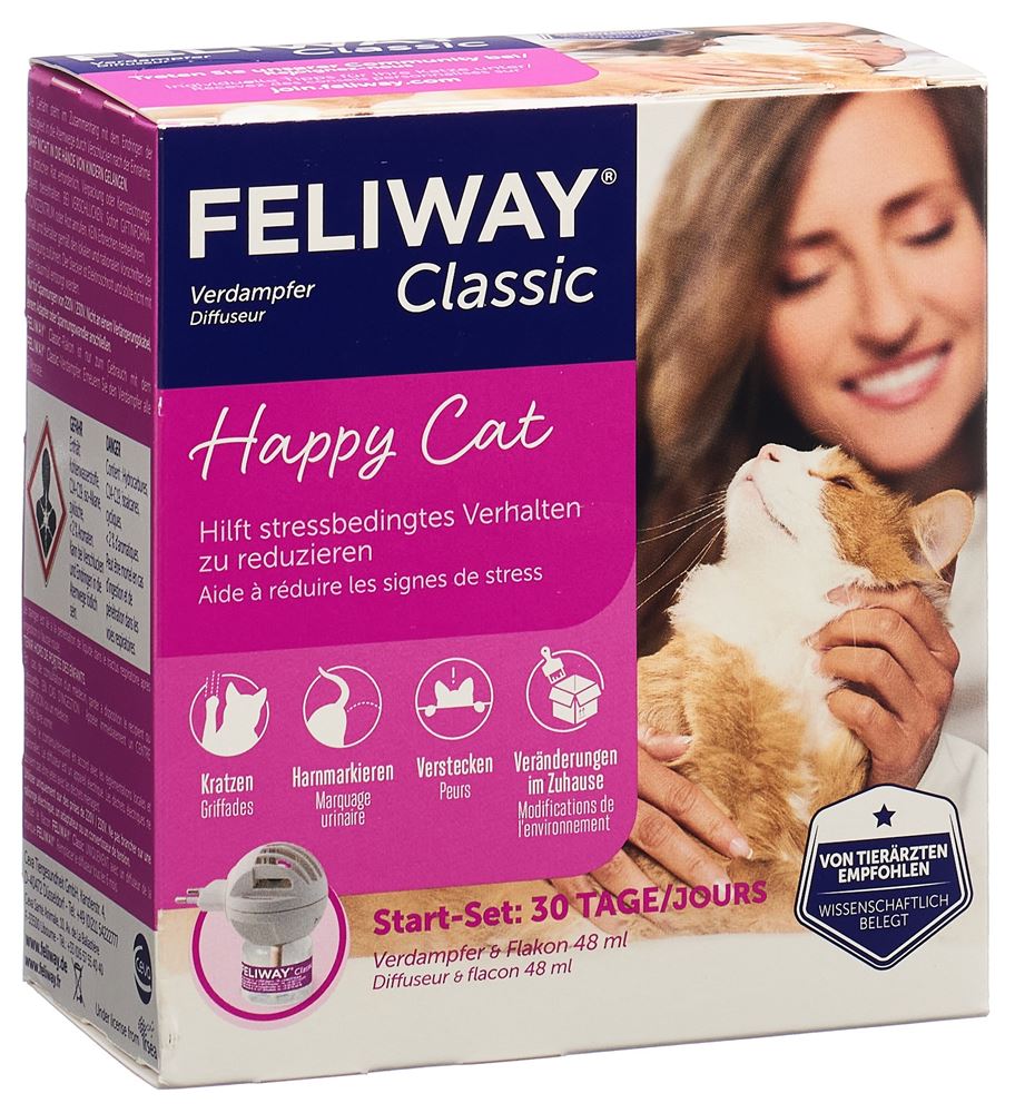 FELIWAY Classic Zerstäuber<br>1 Stück, mit Nachfüllflasche 48ml