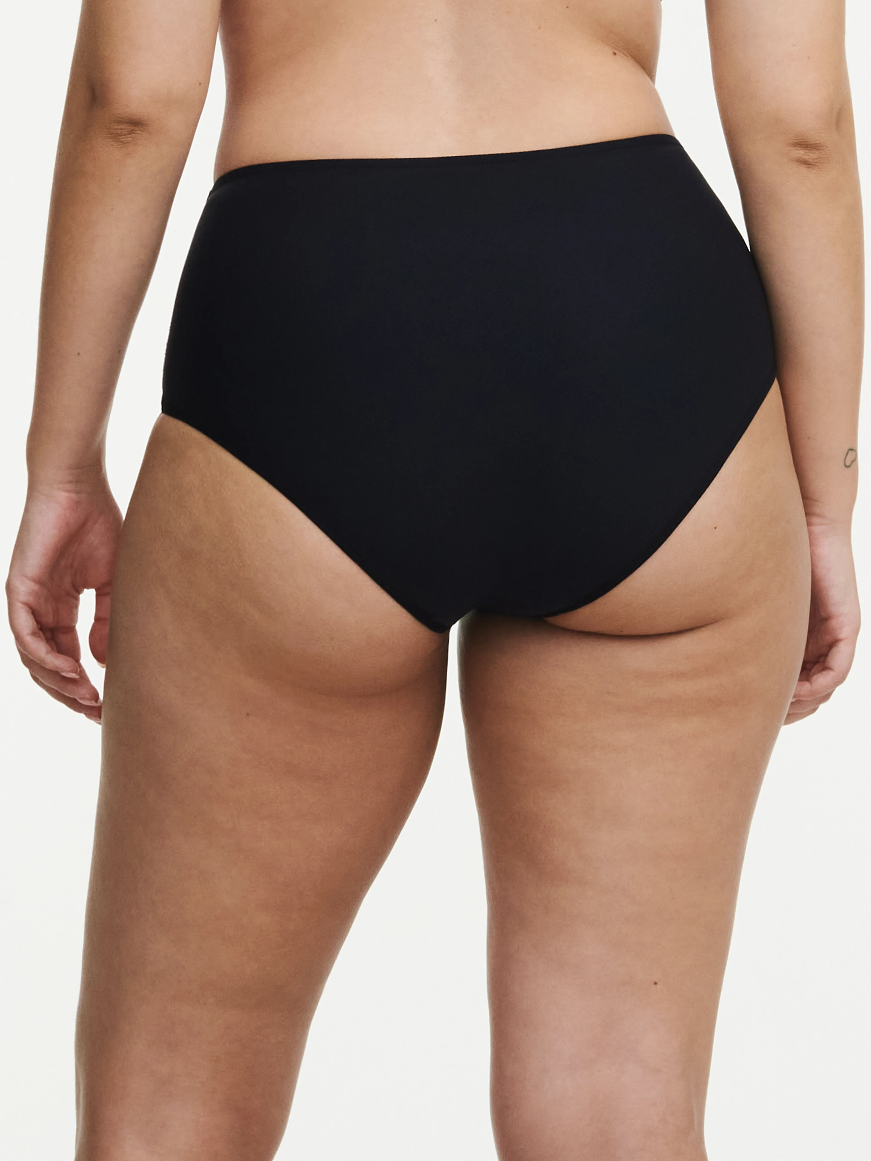 PLAY - Culotte taille haute en dentelle | Noir