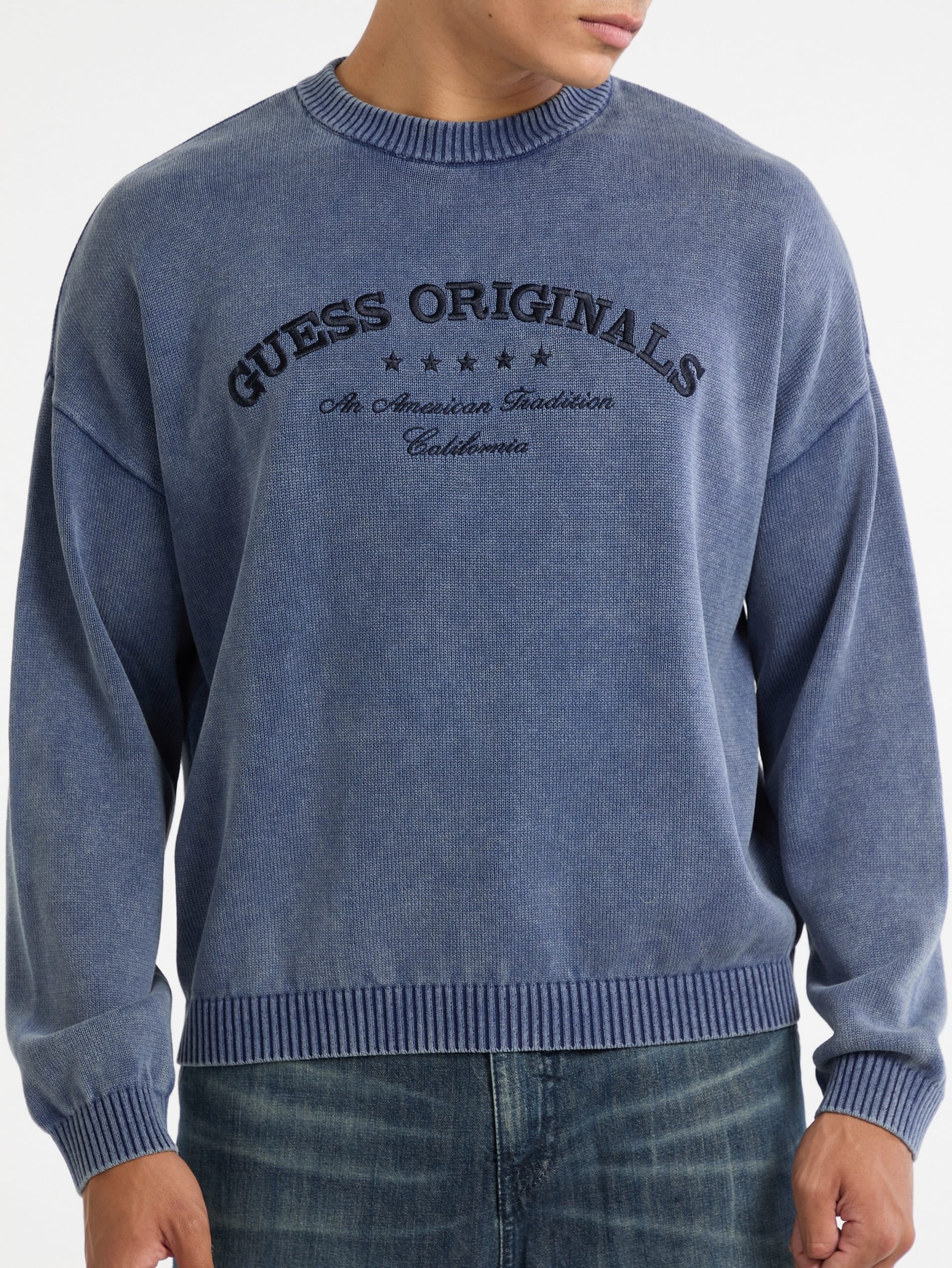 Suéter GUESS Originals Eco Boxy Logo