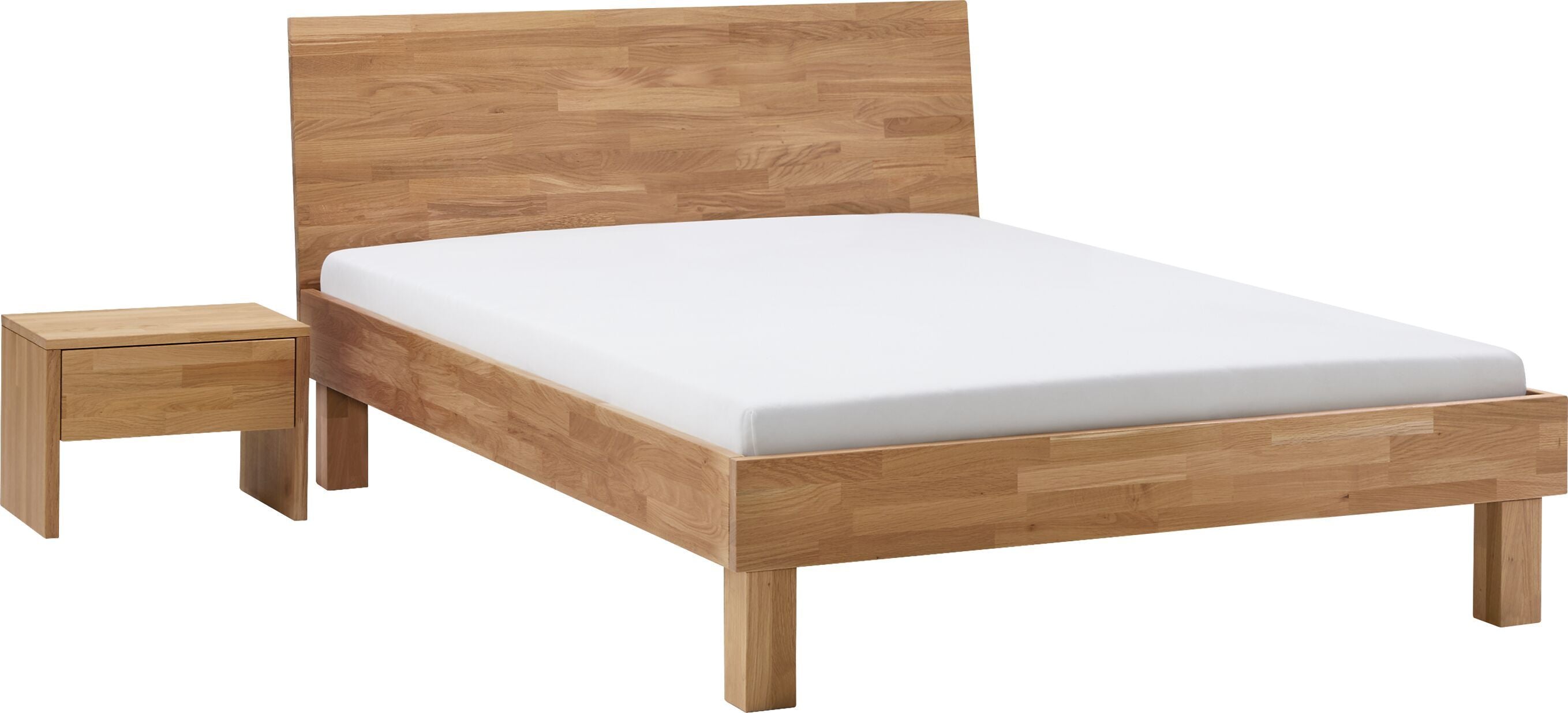 CARA Bett - Eiche / B: 140.0 cm x T: 200.0 cm