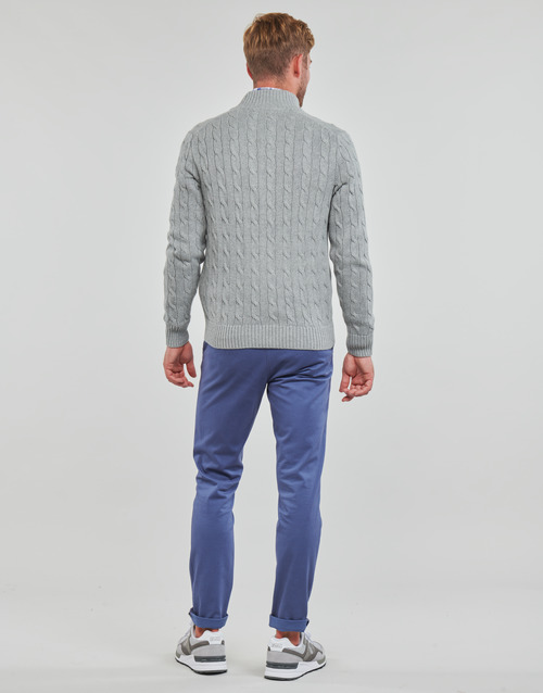Polo Ralph Lauren - S224SC23-LSCABLEFZPP-LONG SLEEVE-FULL ZIP Gris / Claro