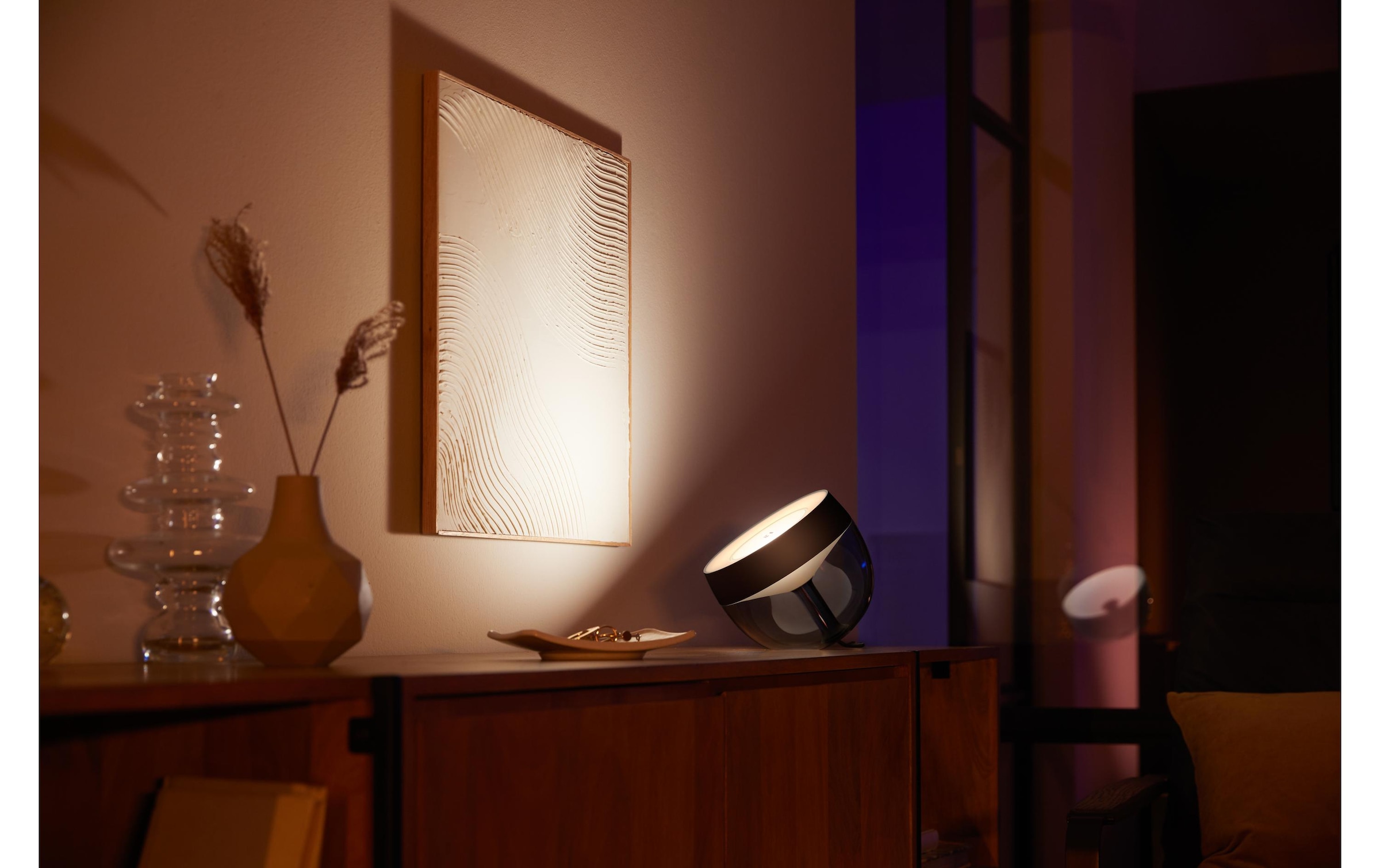 Philips Hue Pendelleuchte »Hue Tischleuchte Iris« Farbwechsler | Neutralweiss | Tageslichtweiss | Warmweiss