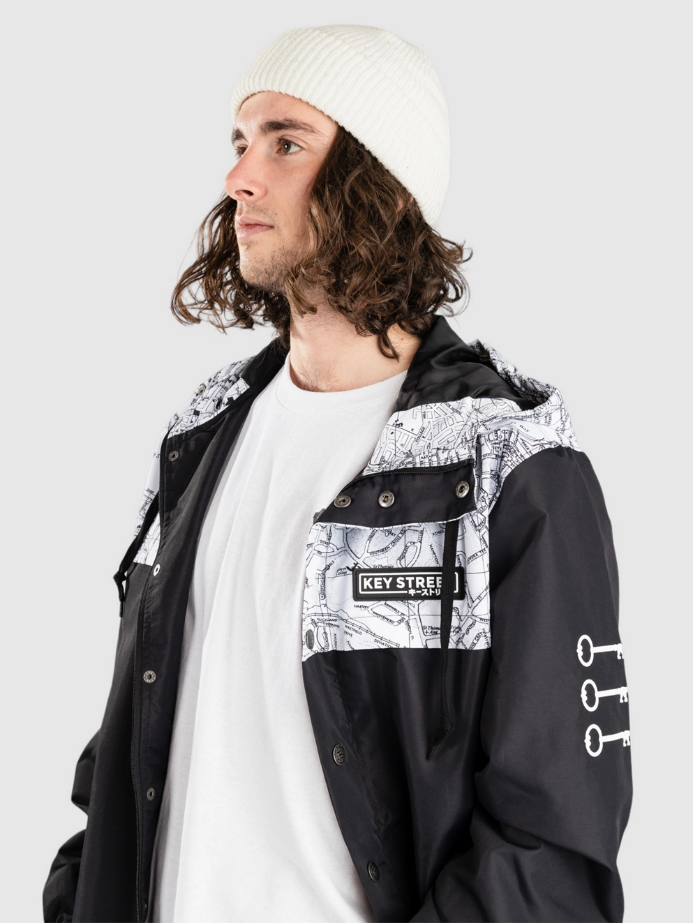 Key Street Auckland Jacket black